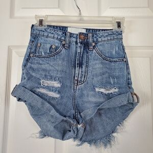 Denim Blue Women's Shorts